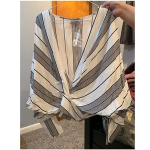 NEW long sleeve wrap top from ASOS!